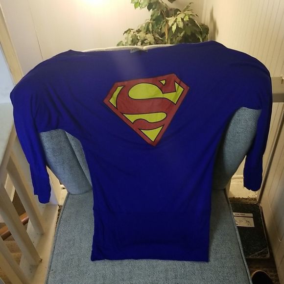 Rare Sophie Superman Boat Neck Doman Long Sleeve Top Sz.Small - Picture 11 of 13